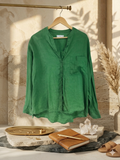 Blusa estilo Camisero