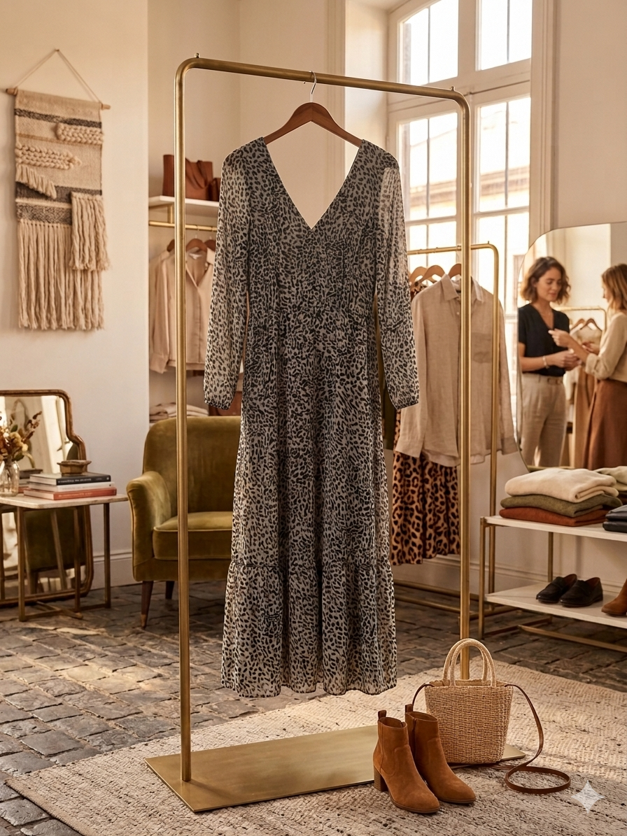 Vestido Animal Print